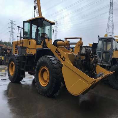 Hot Sale!!! 90% New Used Lingong SDLG LG956 LG956L 5 ton Wheel Loader With Log Grapple